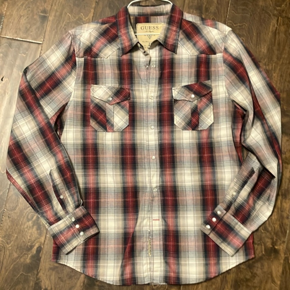Guess Country Shirt Pearl Snaps